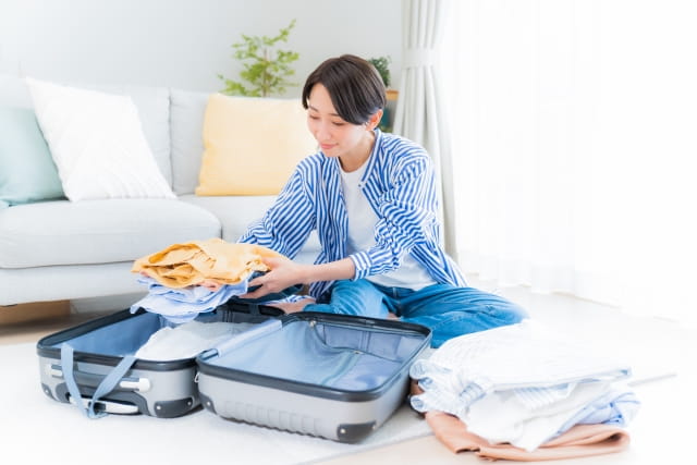 旅行に持っていく持ち物について