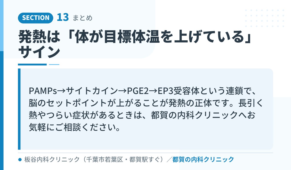 発熱は「体が目標体温を上げている」サイン|都賀の内科クリニックが解説